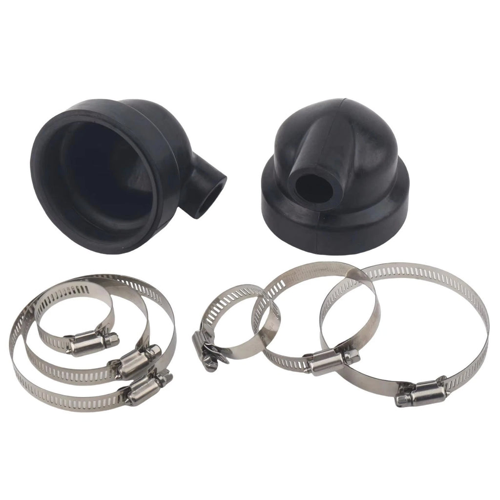 2pcs Heat Exchanger End Cap for Volvo Penta MD 2030 (Replacement 3580326, 145536370)