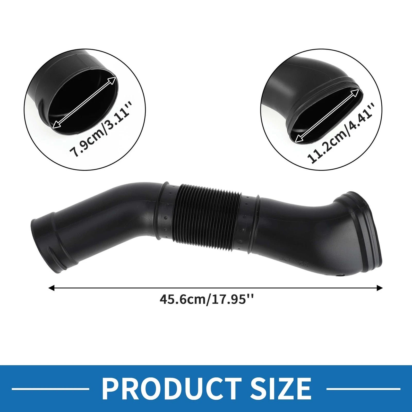Right Side Air Intake Hose Replacement for Mercedes Benz W215 W220 (2000–2006)