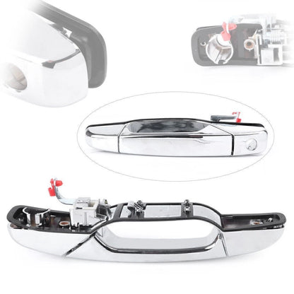 Chrome Front Left Outer Door Handle for Chevy Tahoe GMC Yukon (2007–2013)