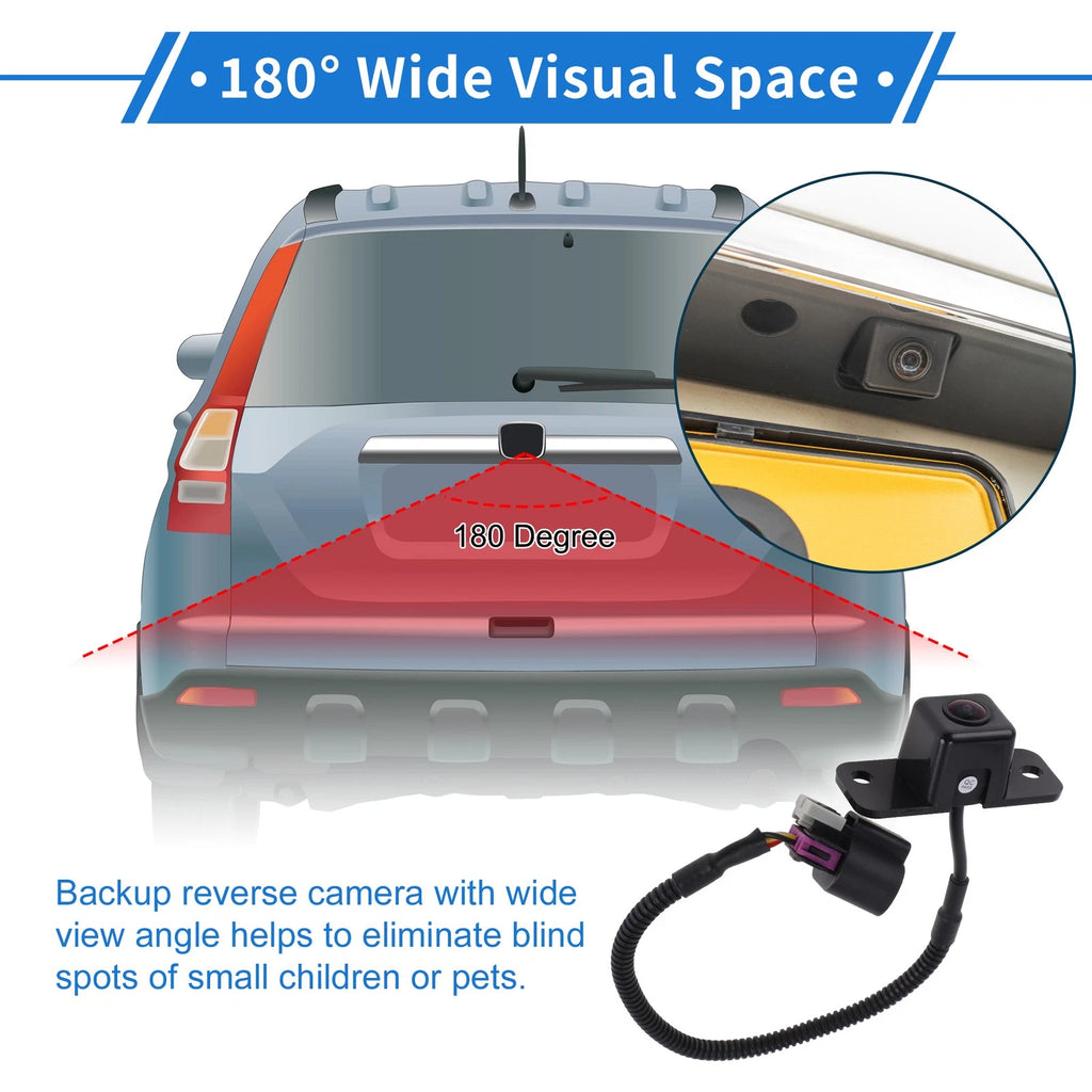 Rear View Camera for Cadillac Escalade (2007–2008) 120-180°