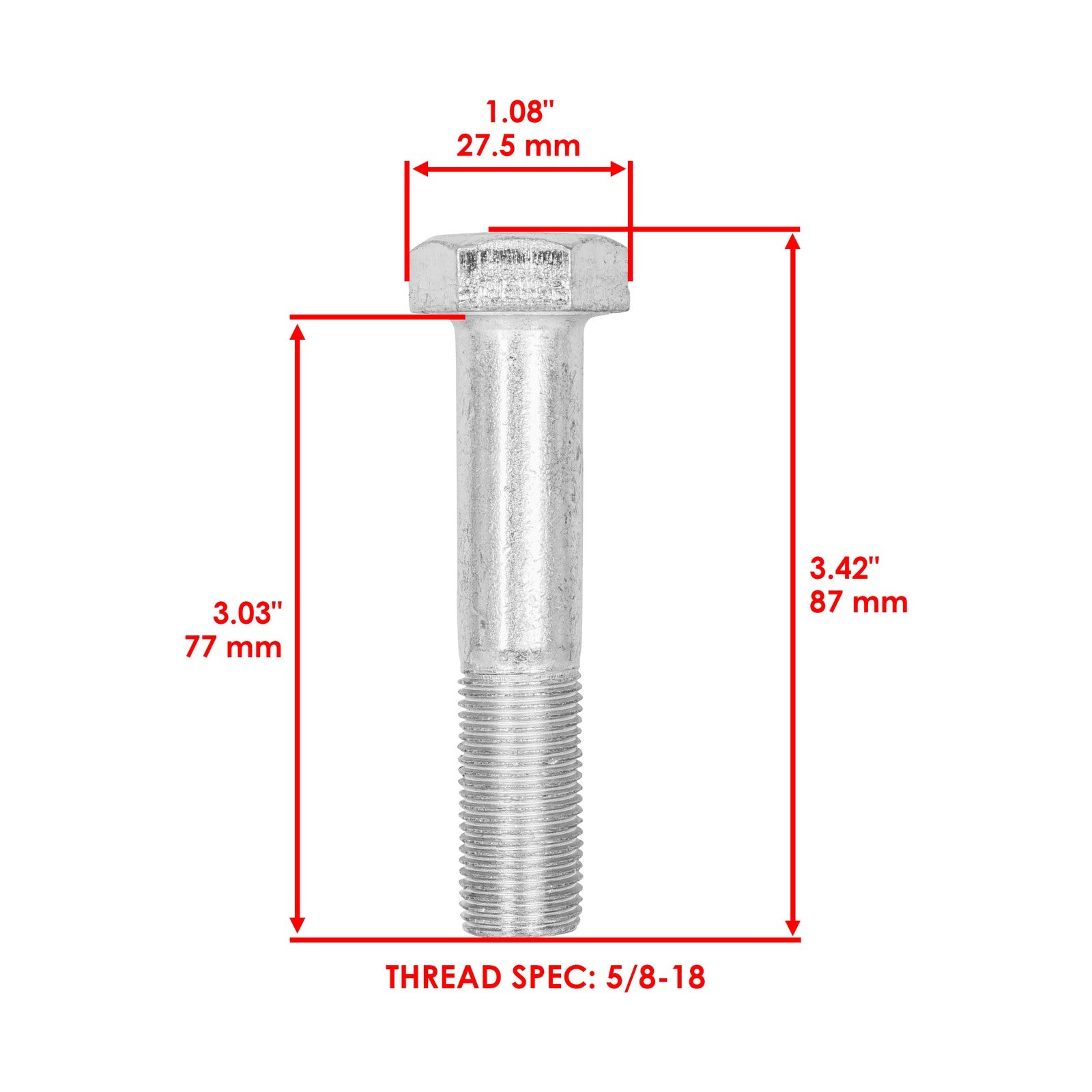 Deck Blade with Bolt Replacement for Exmark Toro (2000–2019)