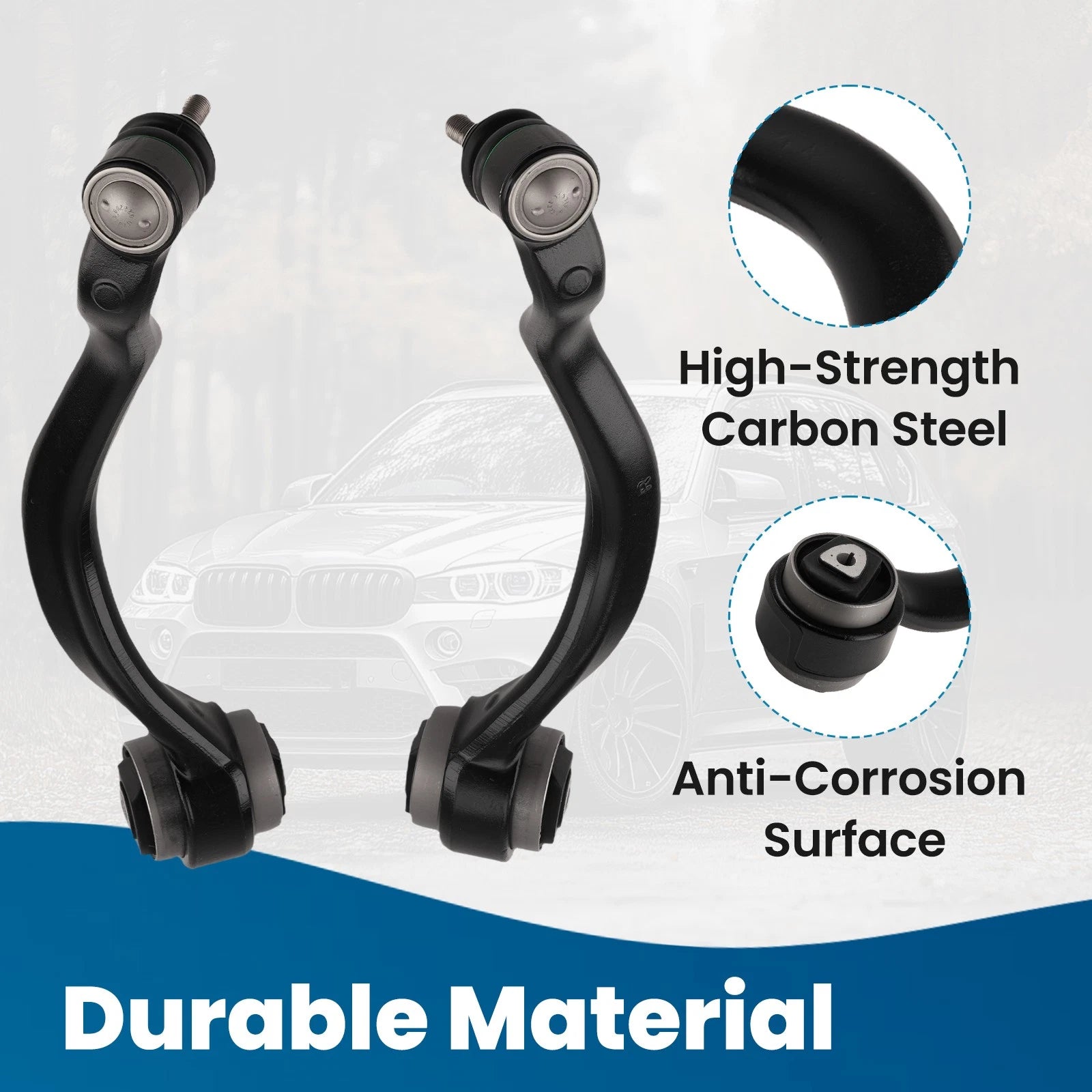 Front Lower Control Arm Ball Joint for BMW X5 (2007–2018), X6 (2008–2019)