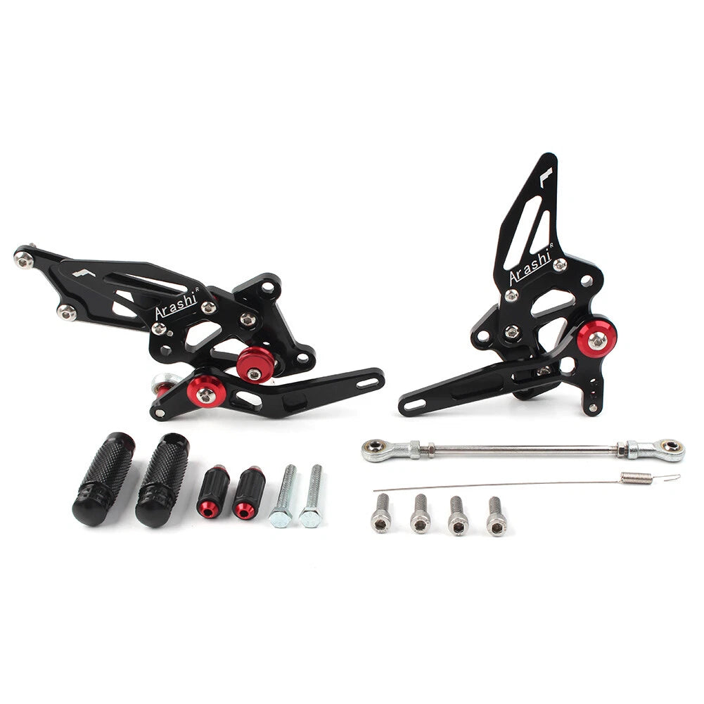 Foot Pegs for Kawasaki Ninja 250R (2008–2012) Black