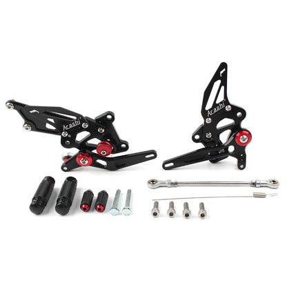 Foot Pegs for Kawasaki Ninja 250R (2008–2012) Black