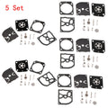 Set of 5 Carburetor Diaphragm Gasket Kit RB-100 for STIHL FS55 FS38 BG45