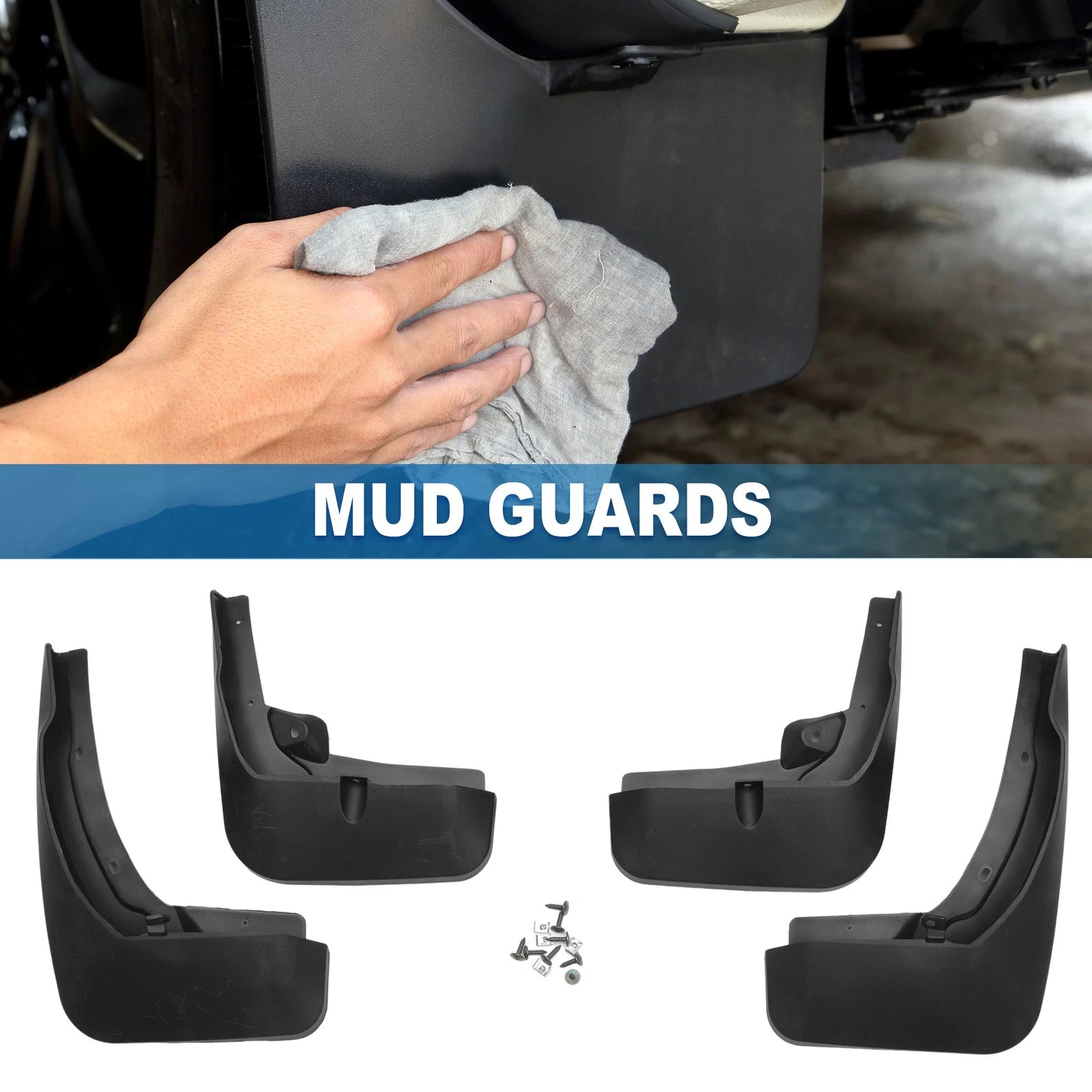 Mud Flap Splash Guard for Audi Q7 (2016–2018)
