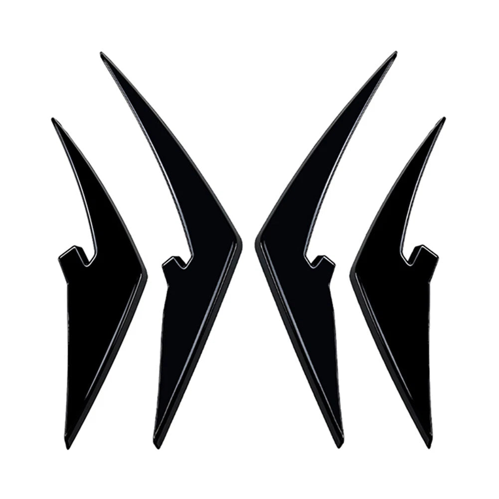 1 Pair ABS Front Bumper Splitters Spoiler for BMW M3 M4 (2021–2024)