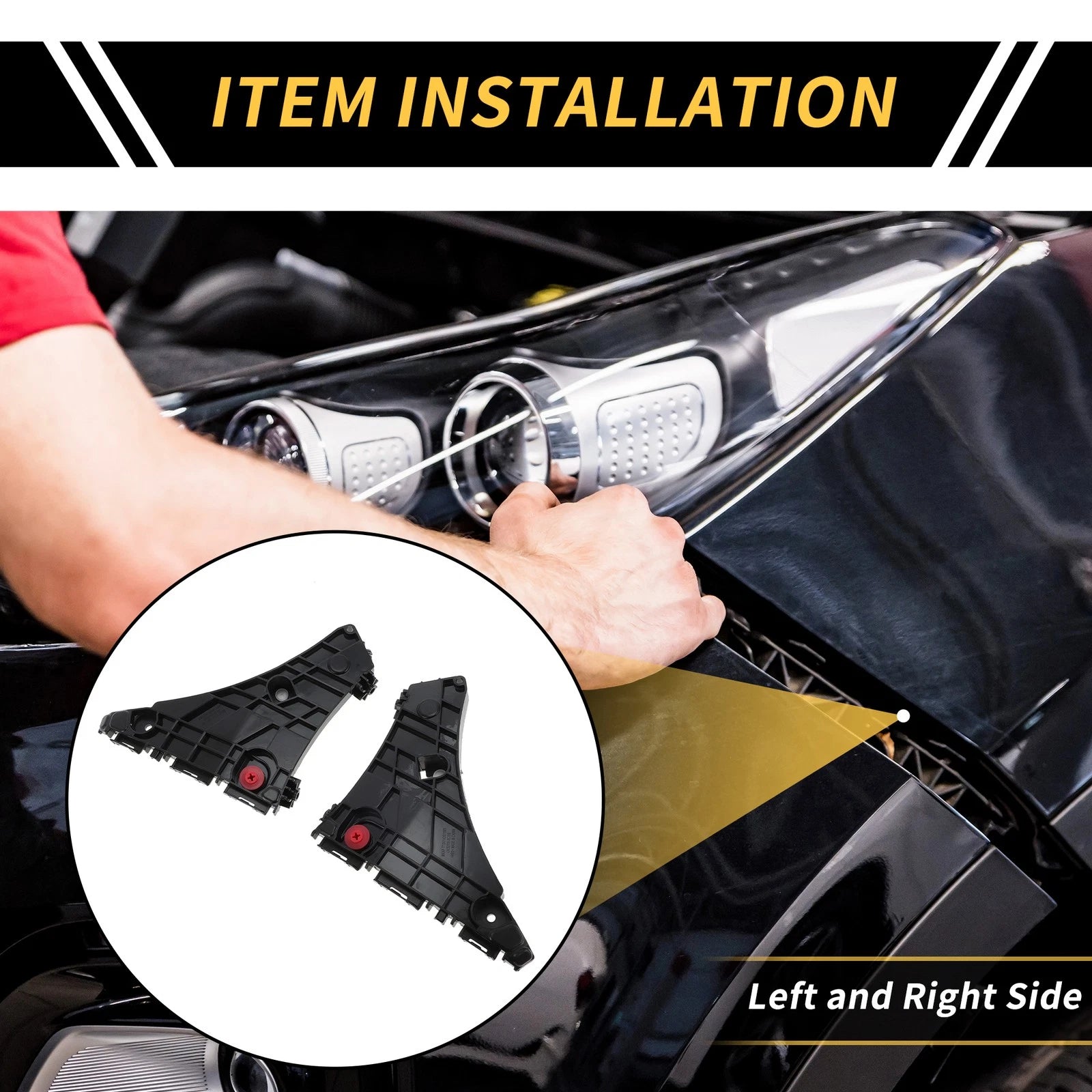 Front Bumper Support Bracket Replacement for Toyota Tundra (2014–2021)