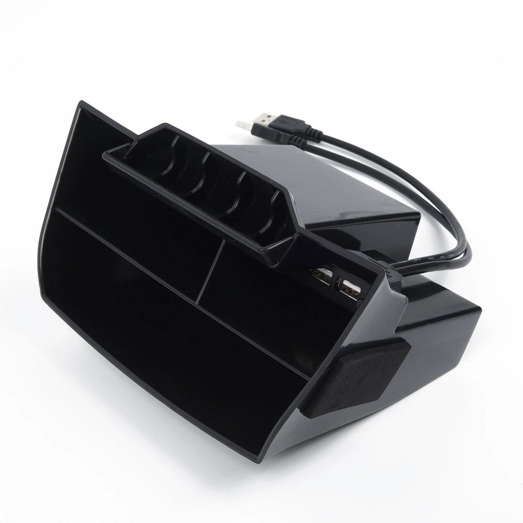 Inner Console Storage Box for Civic 10th (2016–2019) Black ABS