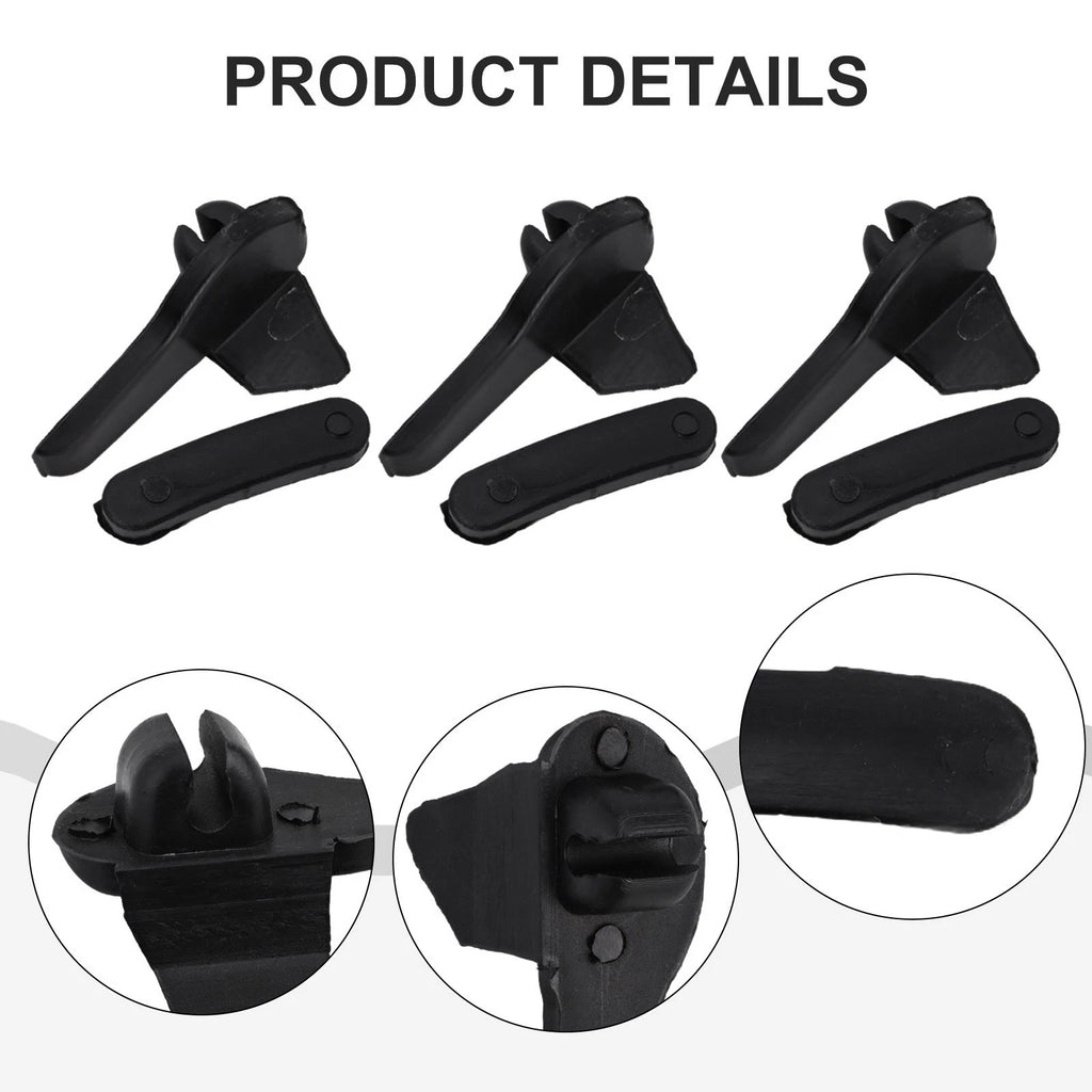Set of 20 Black Plastic Rim Protect Inserts for Tire Changer