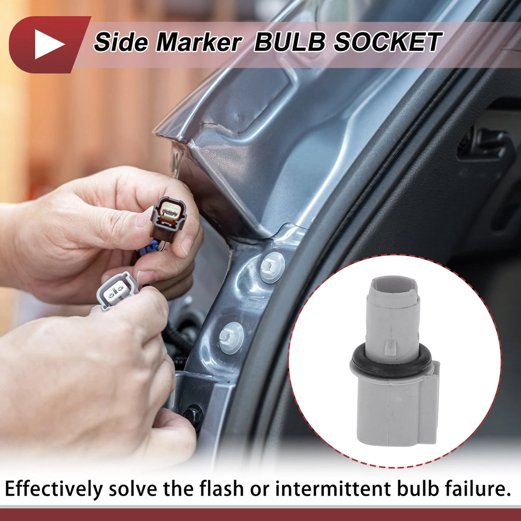 1 Pc Side Marker Light Socket for Jeep Liberty (2002–2004) No. 55156754AA
