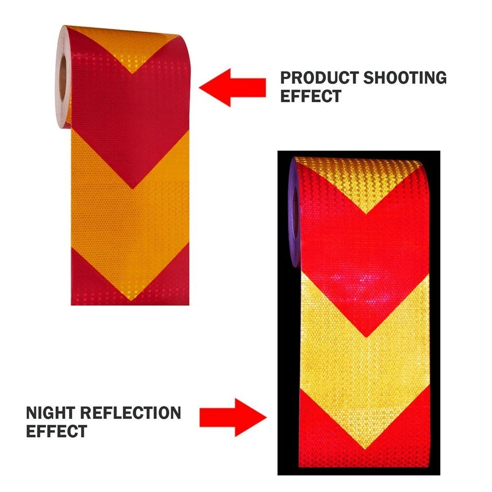 Reflective Safety Hazard Stickers for Cars