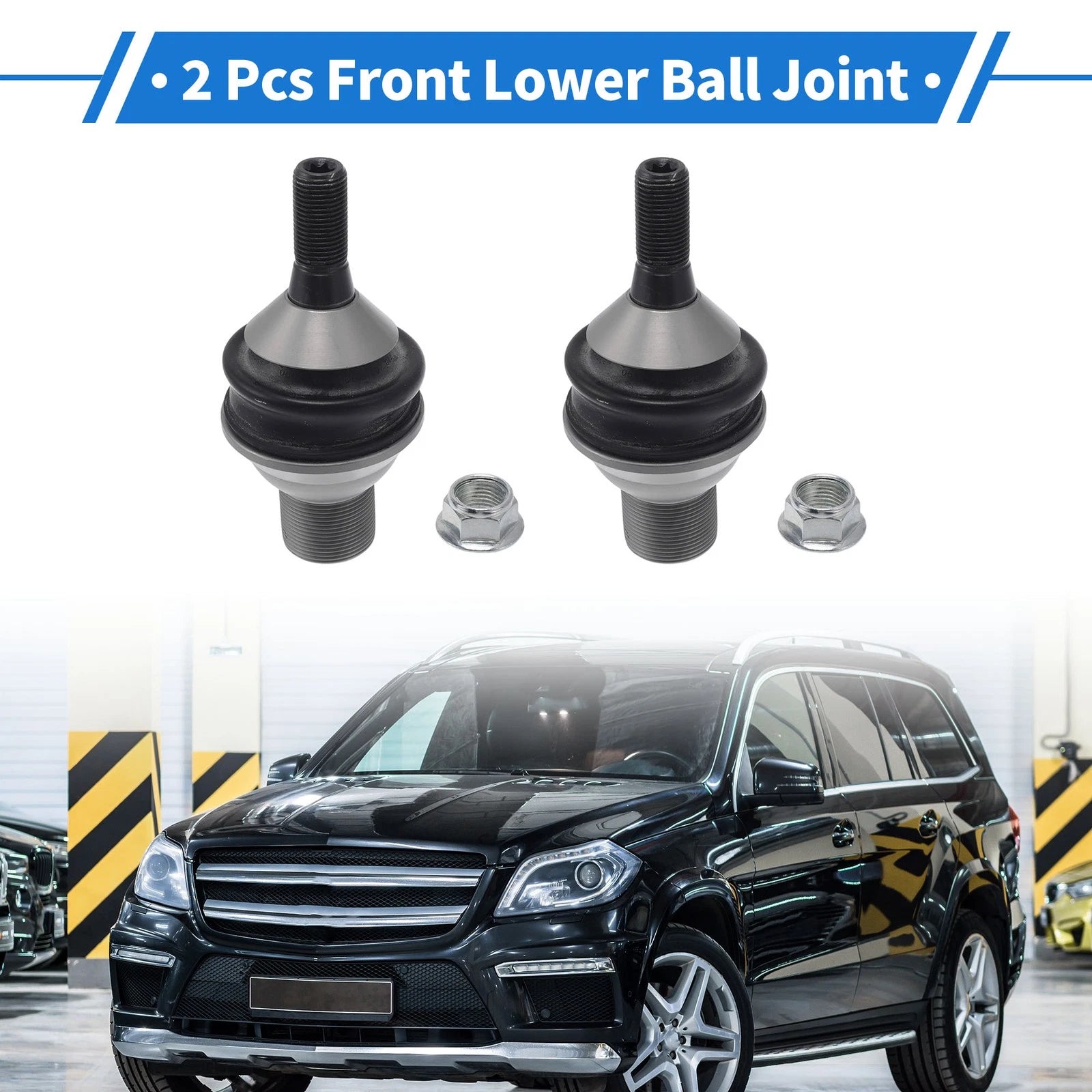 2 Pcs Front Lower Ball Joints Replacement for Mercedes-Benz GL-Class (2012–2019)
