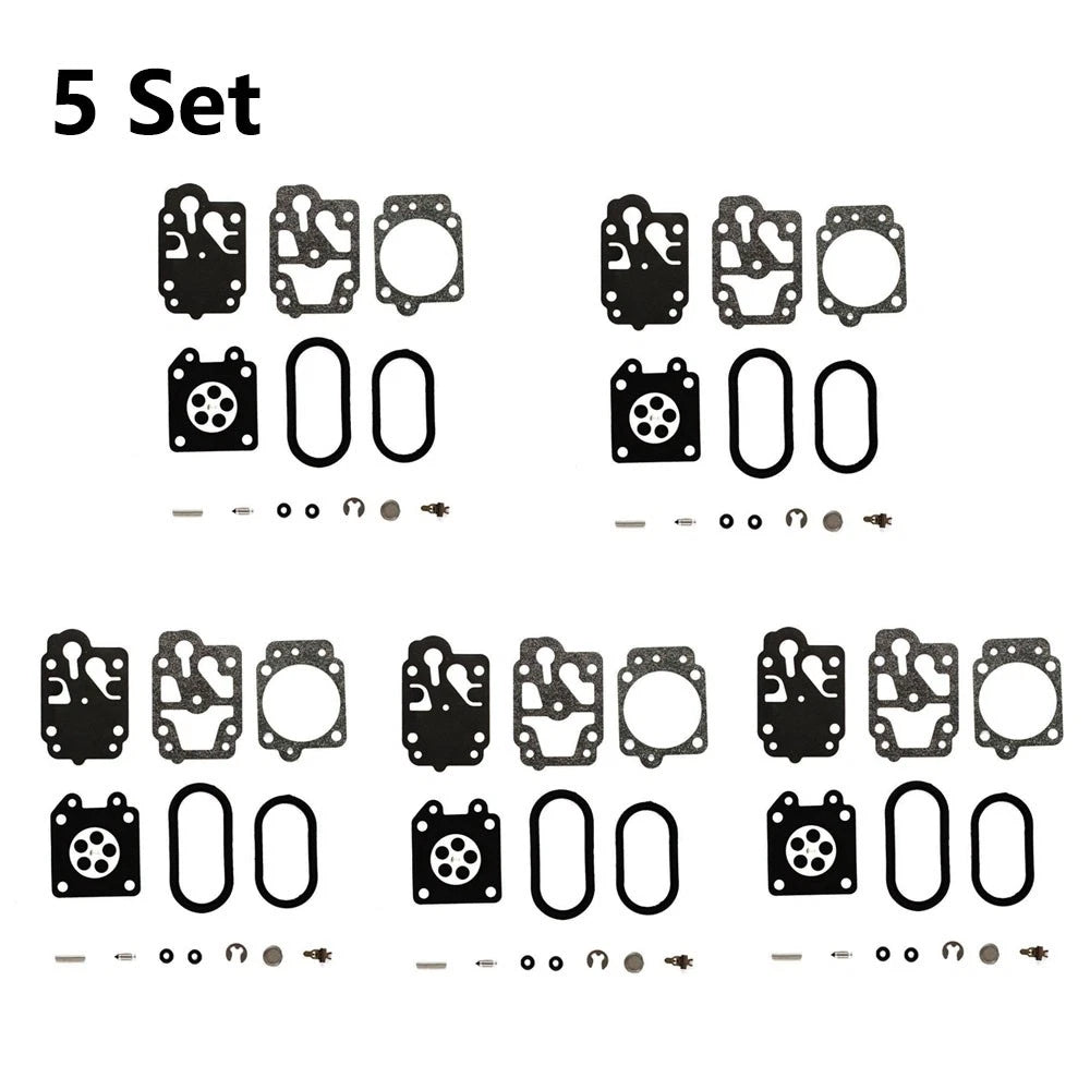 5X Carburetor Gasket Repair Kit for Husqvarna 130BT (K20-WYA)