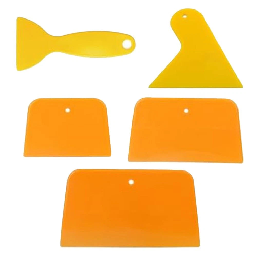 5 Piece Plastic Spreader Set for Car Glass Scaping Tools