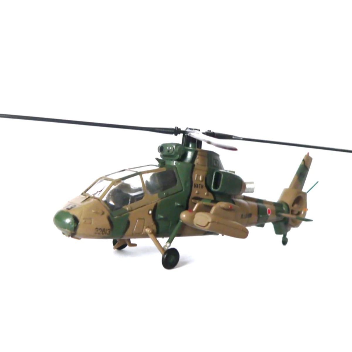 1/100 Scale Diecast JGSDF OH-1 Ninja Helicopter Model