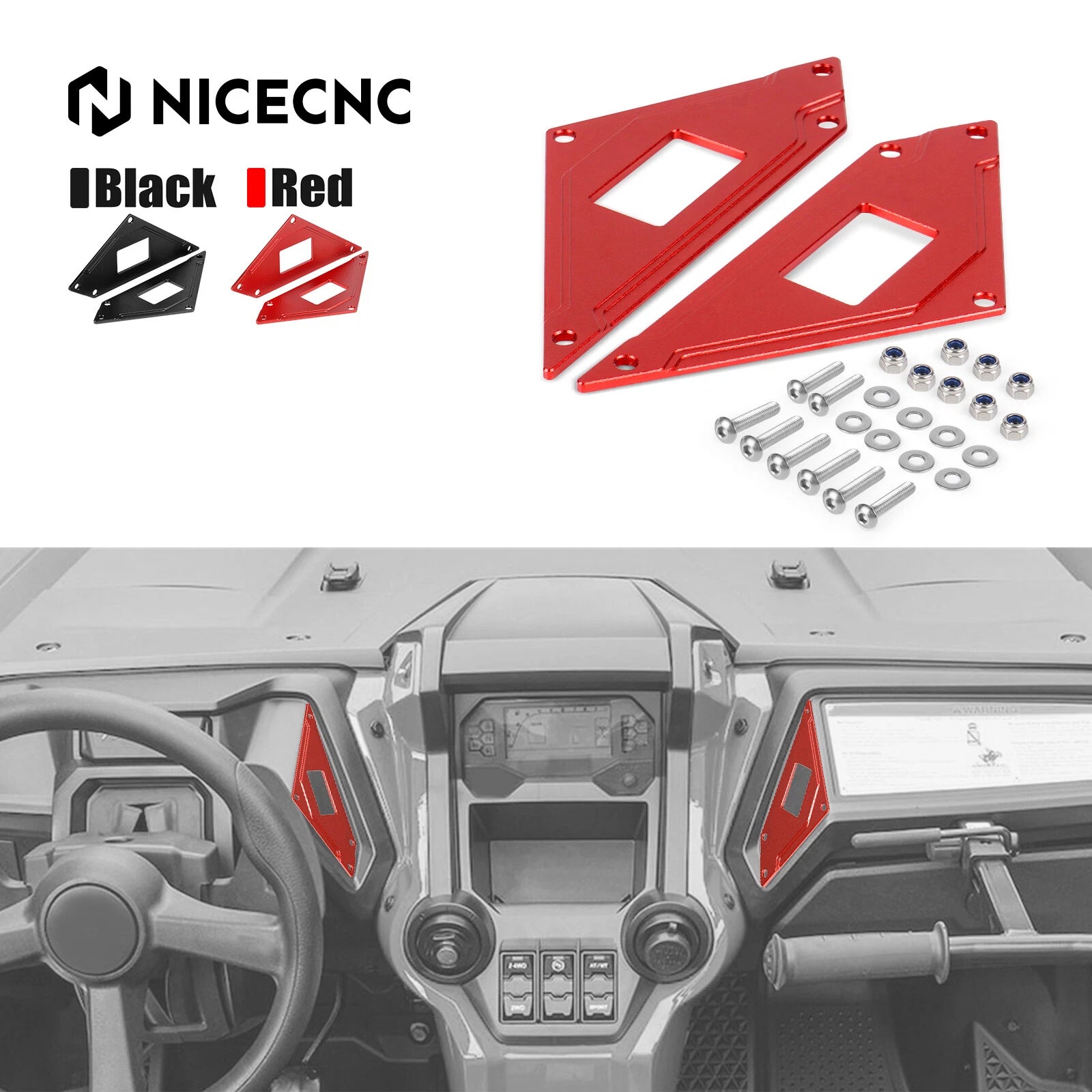 Rocker Switch Panel for Honda Talon 1000R 1000X (2019–2024)