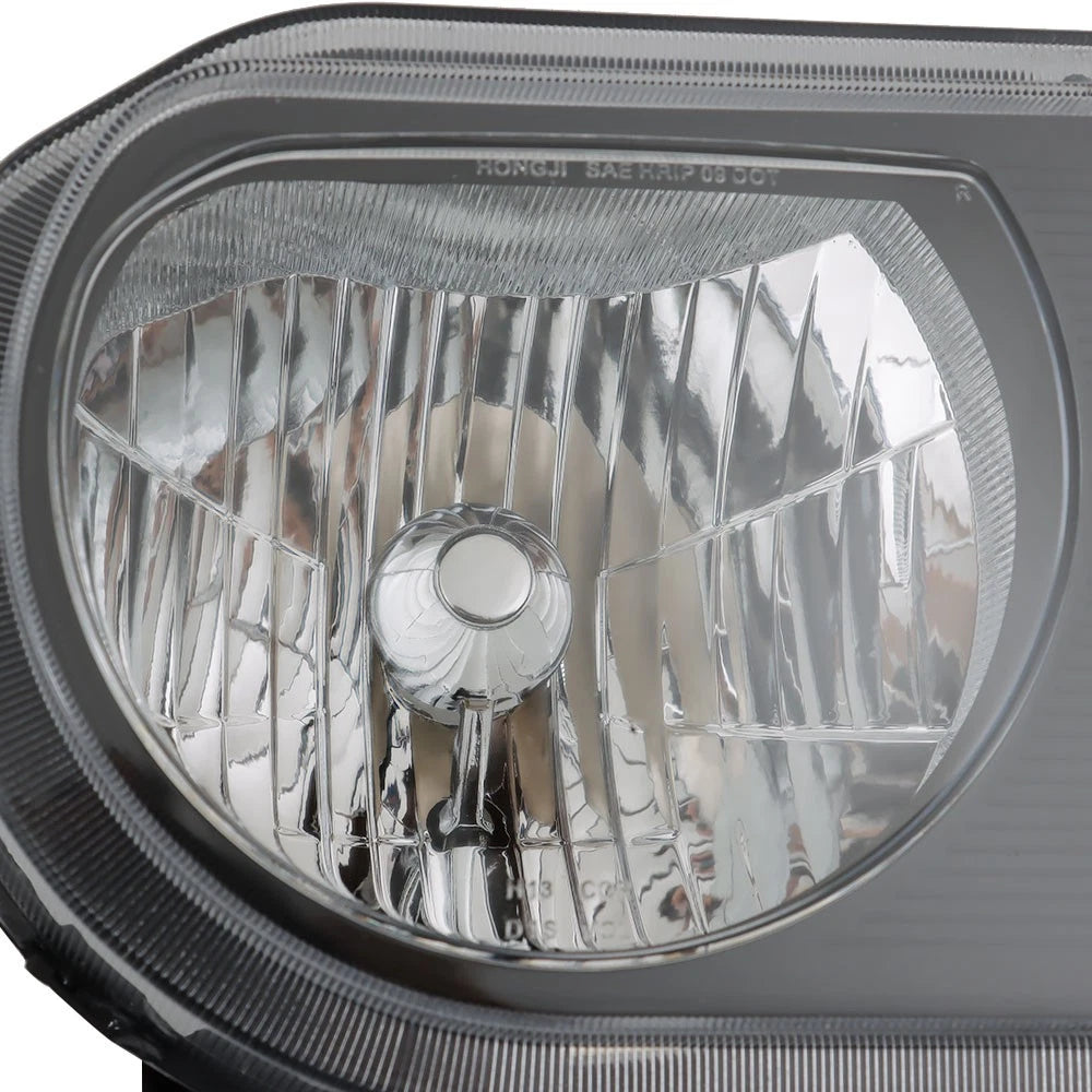 Headlight Assembly for Dodge Challenger (2008–2014) Black Left+Right Side