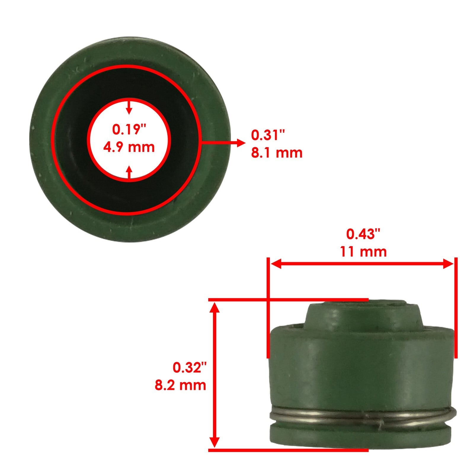 Intake Valve Kit Replacement for Honda (2001–2005)