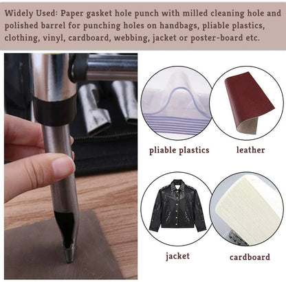 Oval Hole Punch Cutter for Leather Watch Bands