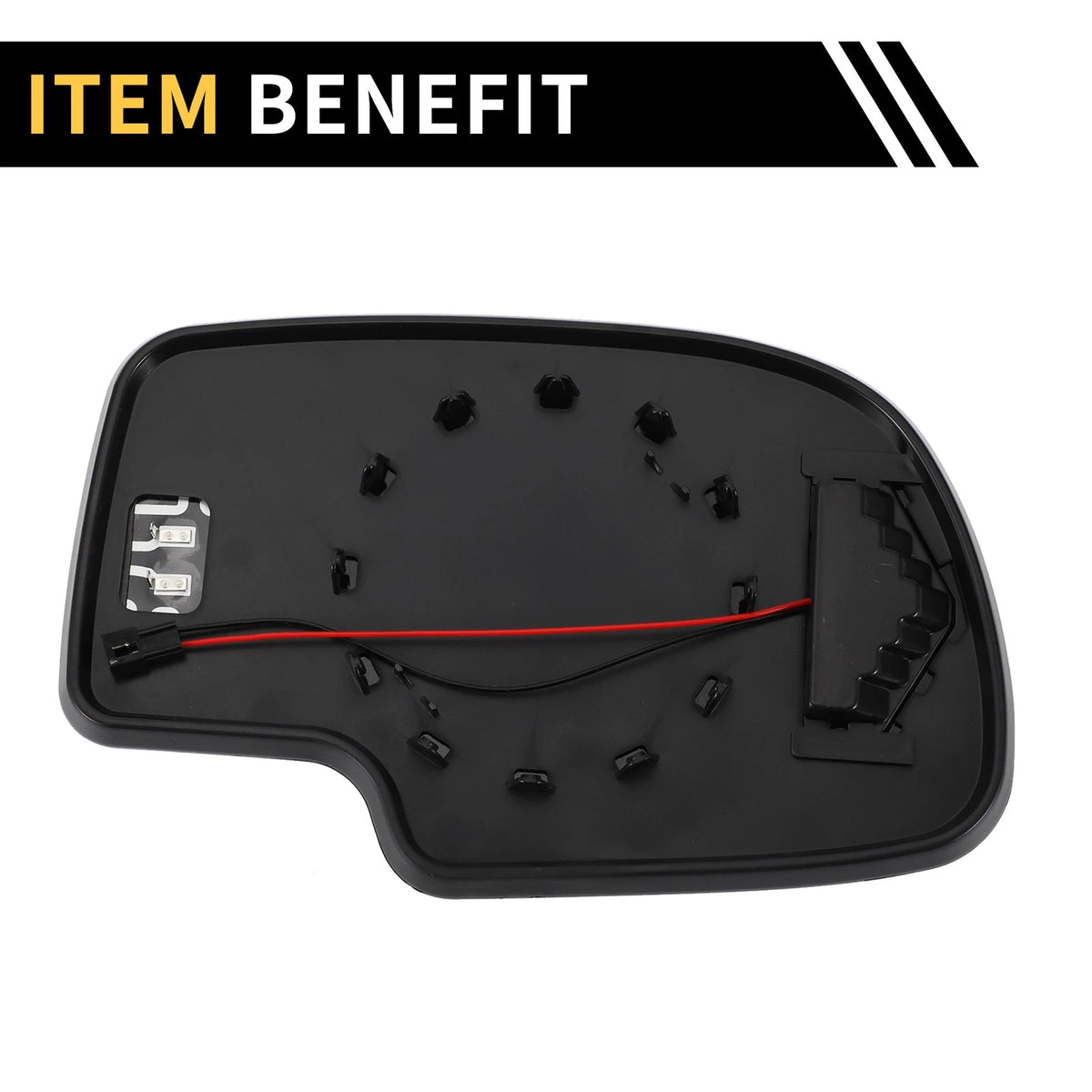 Heated Mirror Glass for Chevrolet Silverado 1500 2500 3500 (2007–2019)
