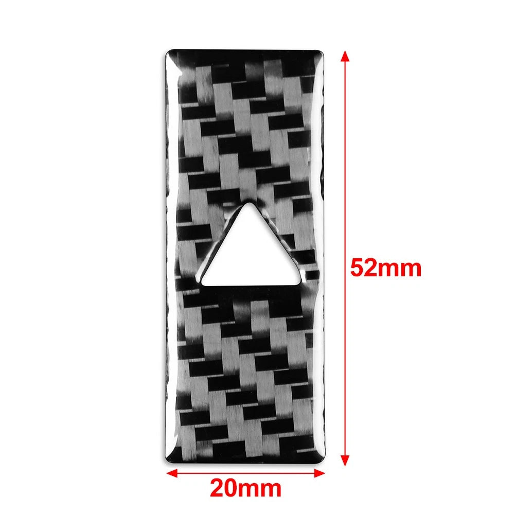 Double Flash Warning Light Panel Cover Trim for Alfa Romeo Giulia (2017–2021)