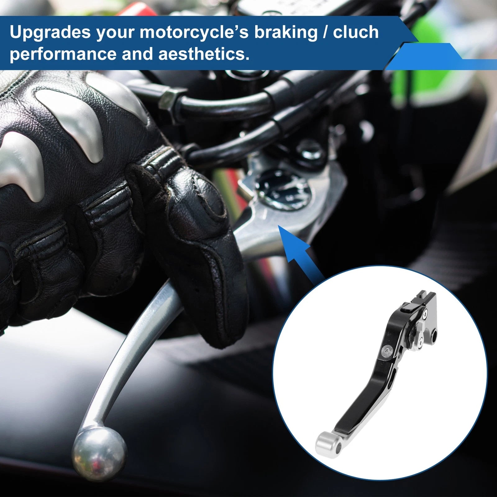 Adjustable Short Long Brake Clutch Lever for Honda CBR600RR (2007–2016) Pair