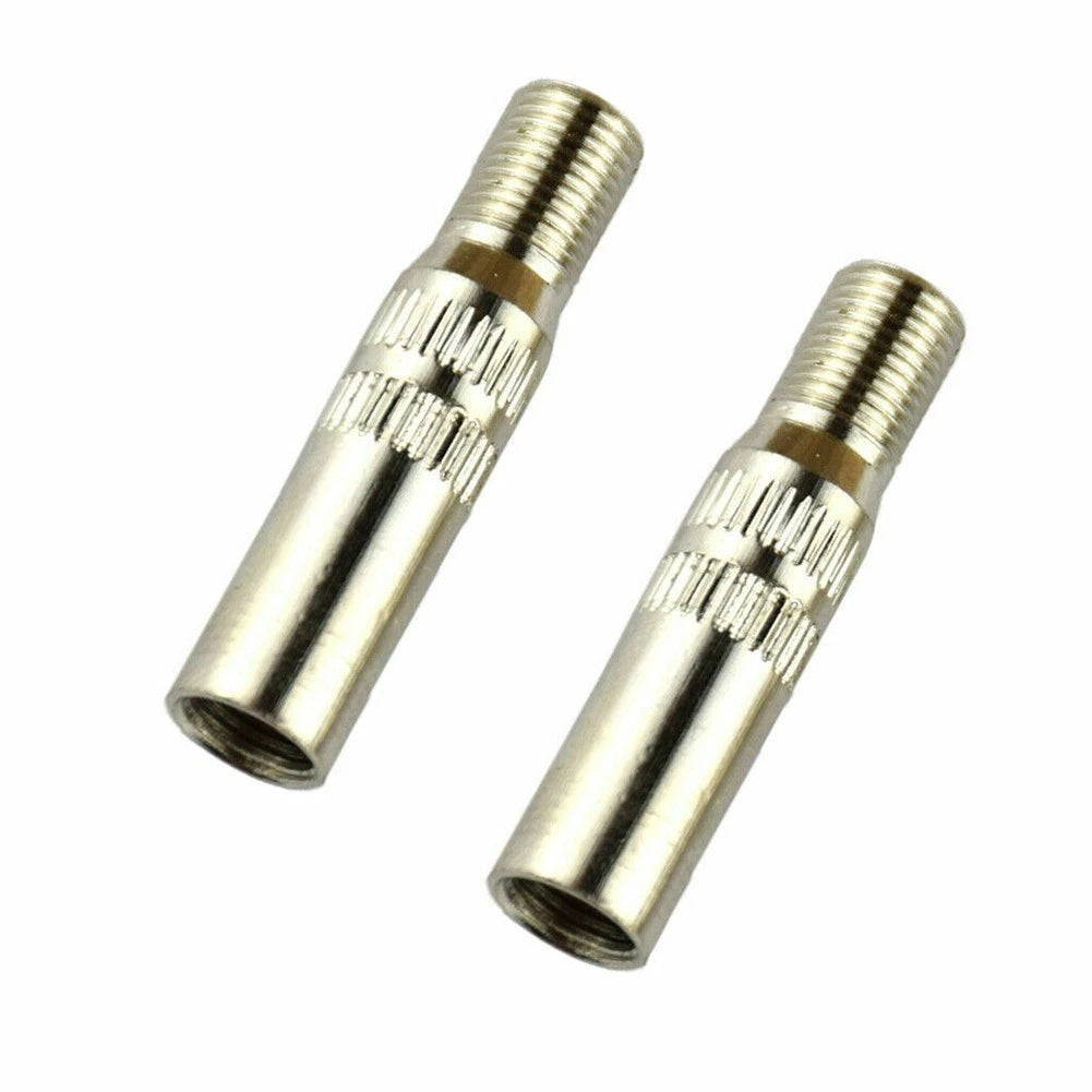 2 Pc Valve Cap Stem Extensions for Chrome-plated Waterproof