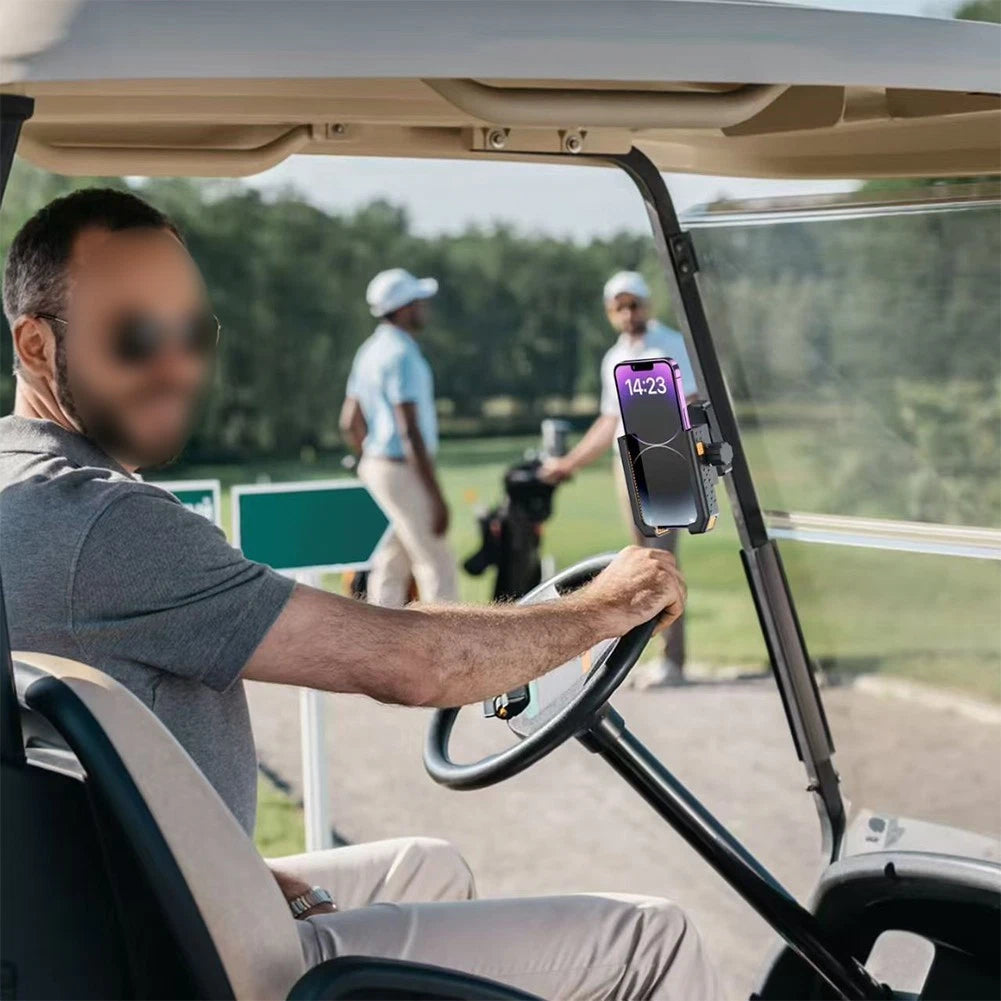 360 Degree Swivel Phone Mount for Golf Cart (No Year Range Provided)