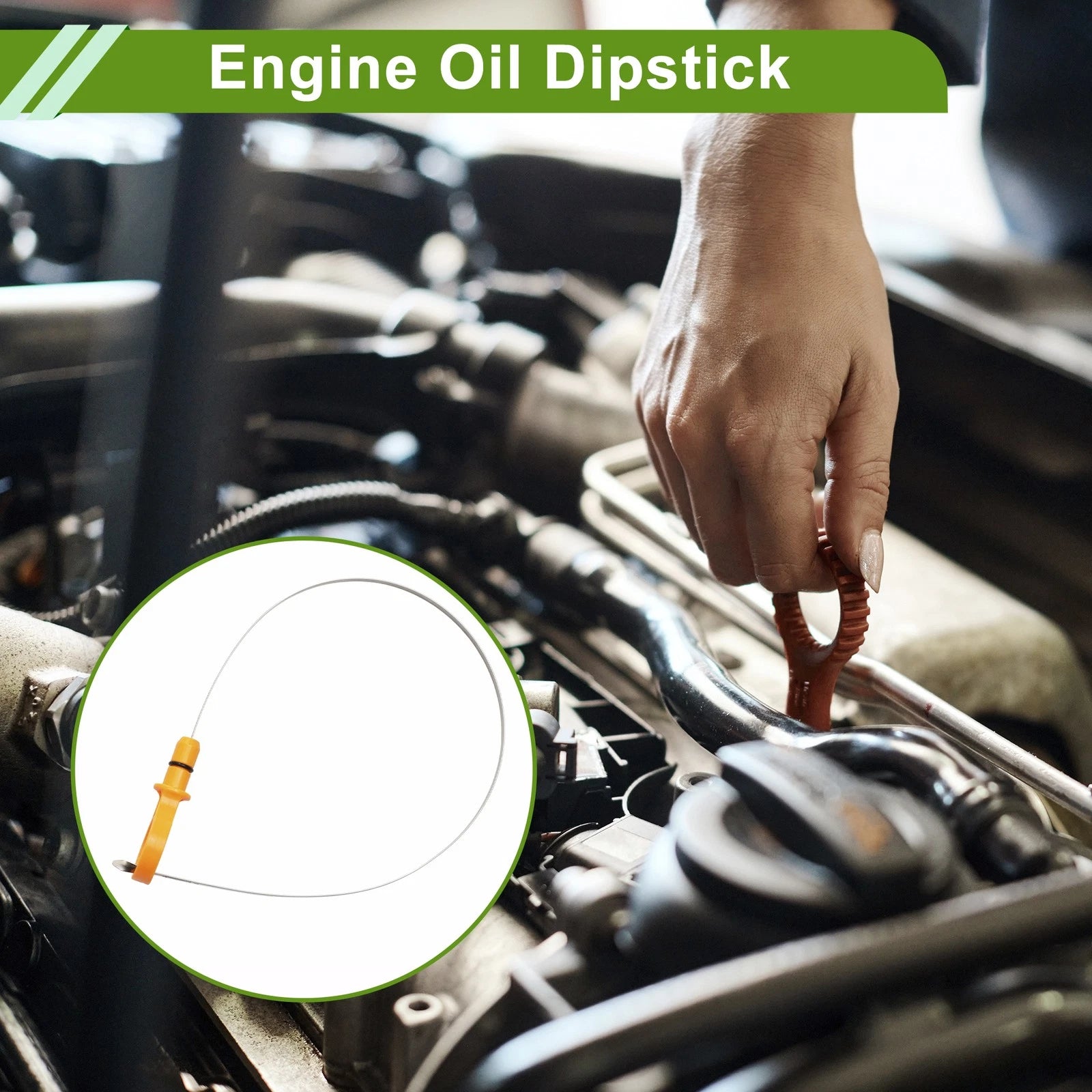 Engine Oil Dipstick Replacement for Ford F-150 5.0L 2011–2014