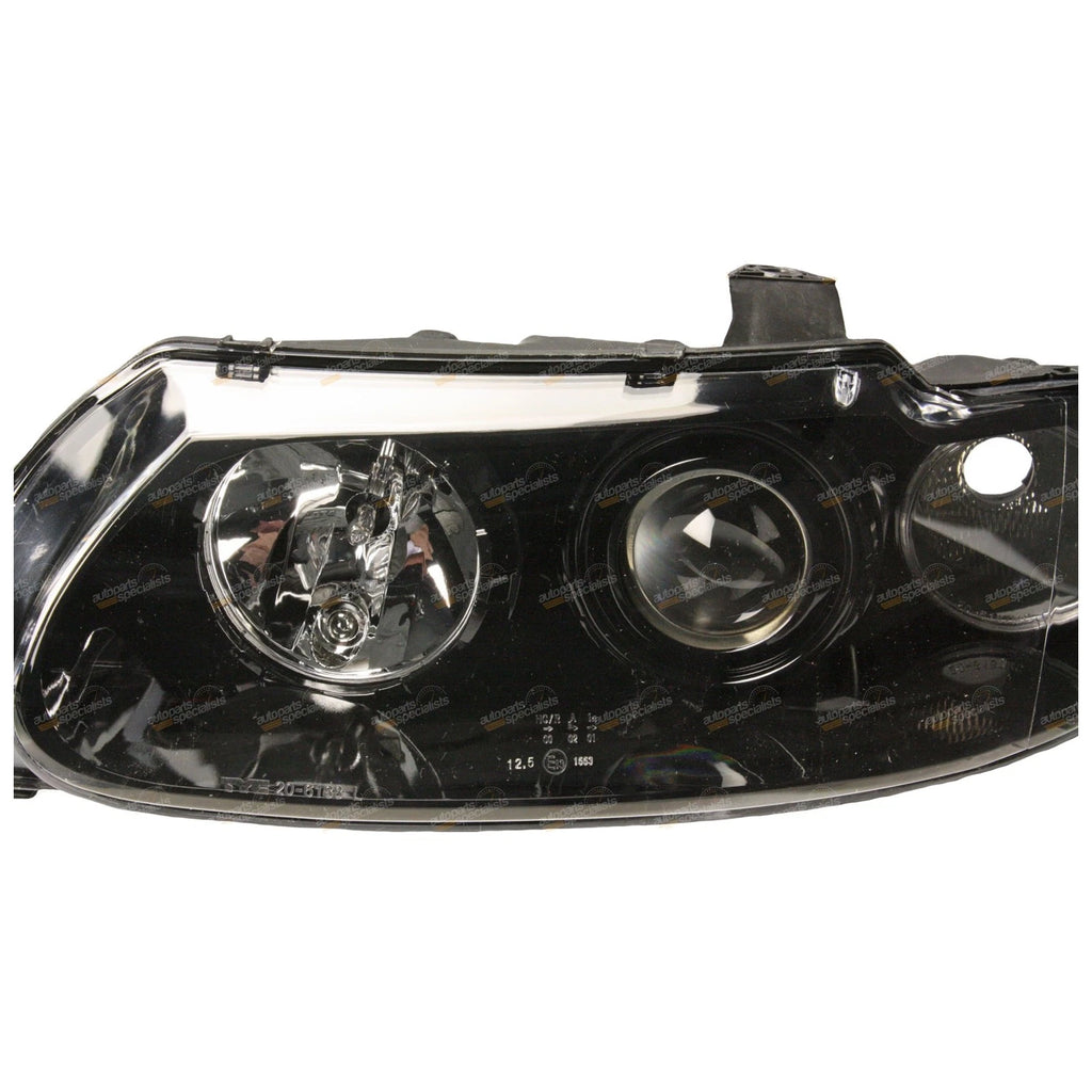 LH Black Altezza Projector Headlight for Holden Commodore (1997–2000)