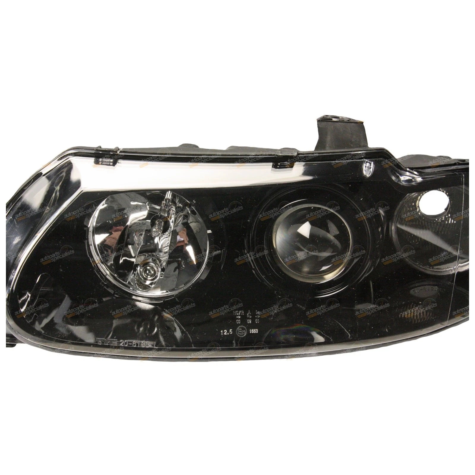LH Black Altezza Projector Headlight for Holden Commodore (1997–2000)