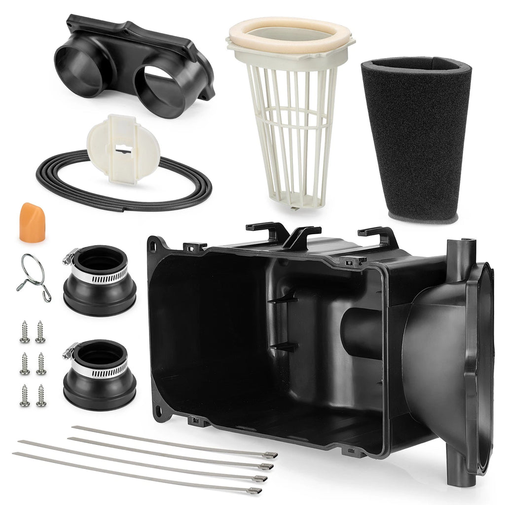 Air Filter Box Case & Boots Kit for Yamaha YFZ350 Banshee 350 (1987–2006)