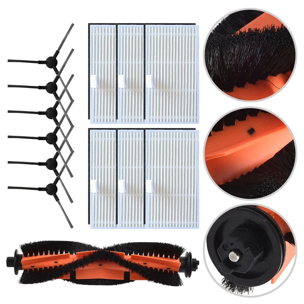 Side Brush Filter Set for Uninell UR3 Robot Vacuum Cleaner