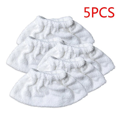 5Pcs Cotton Brush Head Cover for Karcher SC2 SC3 SC4 SC5 (2010–2023)