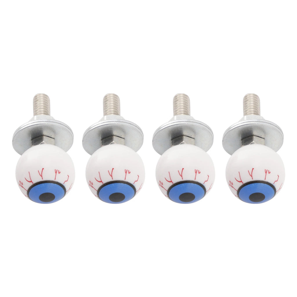 4x License Plate Bolt On Frame Nuts for Motorcycle Bike (Universal)