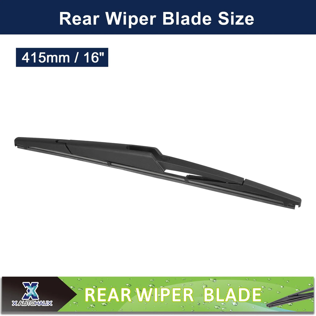 2 Rear Windshield Wiper Blade Replacement for Kia Sedona and Hyundai Entourage (2006–2014)