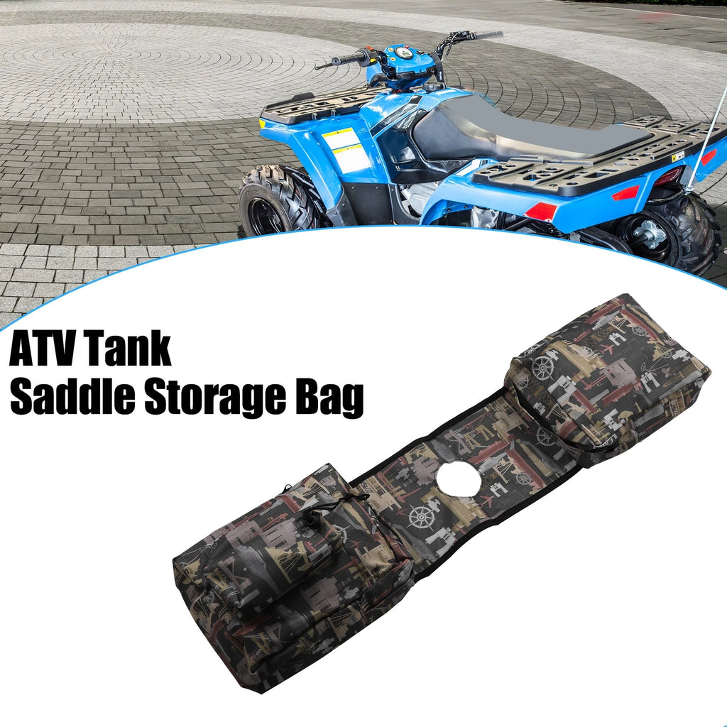 Saddlebags Cargo Pouch Storage Bag for ATV UTV Motorcycle (Universal)