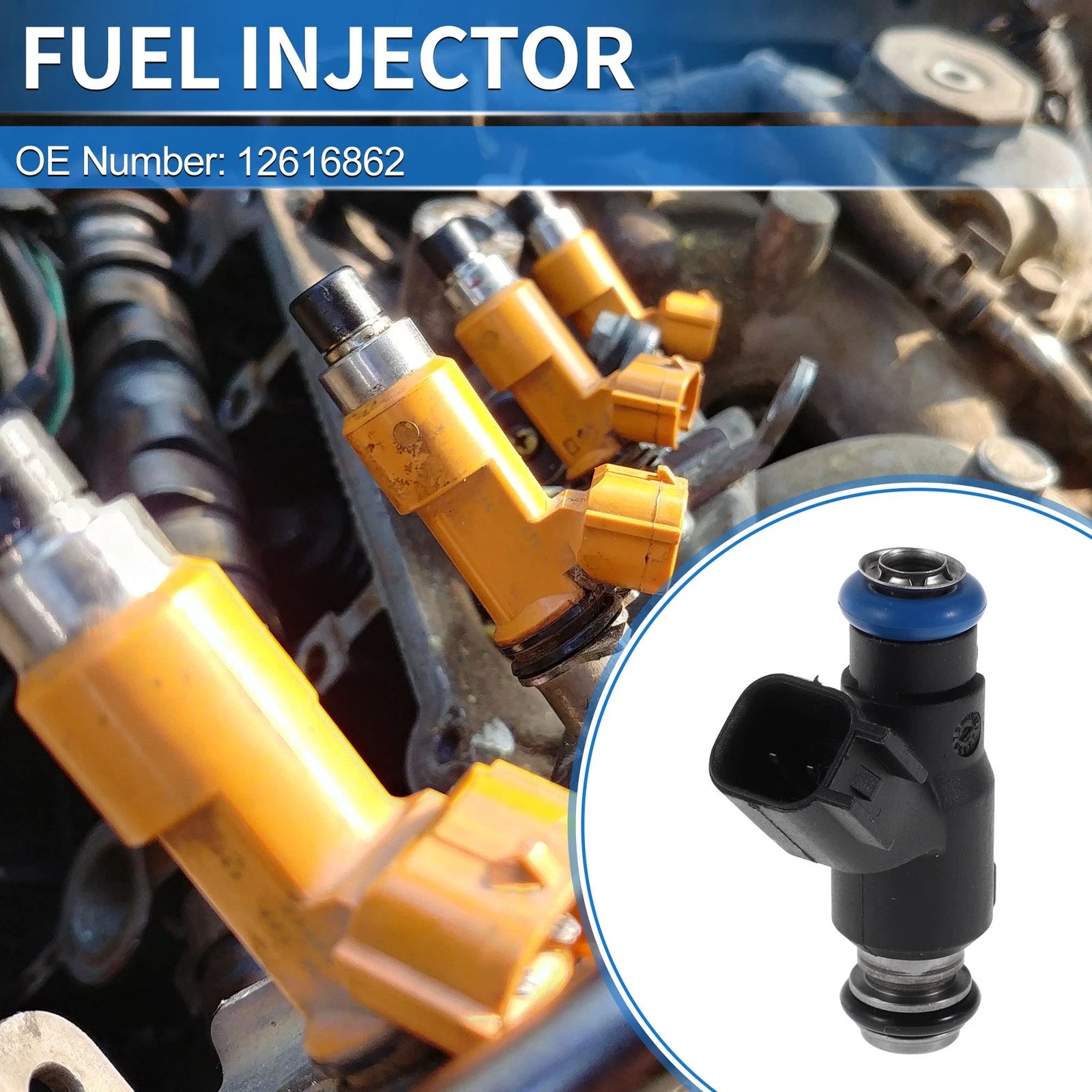 Fuel Injector Replacement for Chevrolet Impala 3.5L 3.9L (2006–2011)
