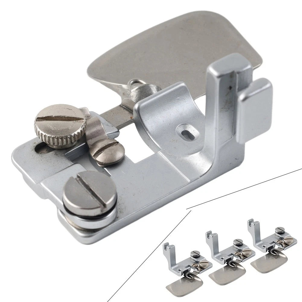 Zigzag Hemming Presser Foot & Folder Set for Single Needle Sewing Machine