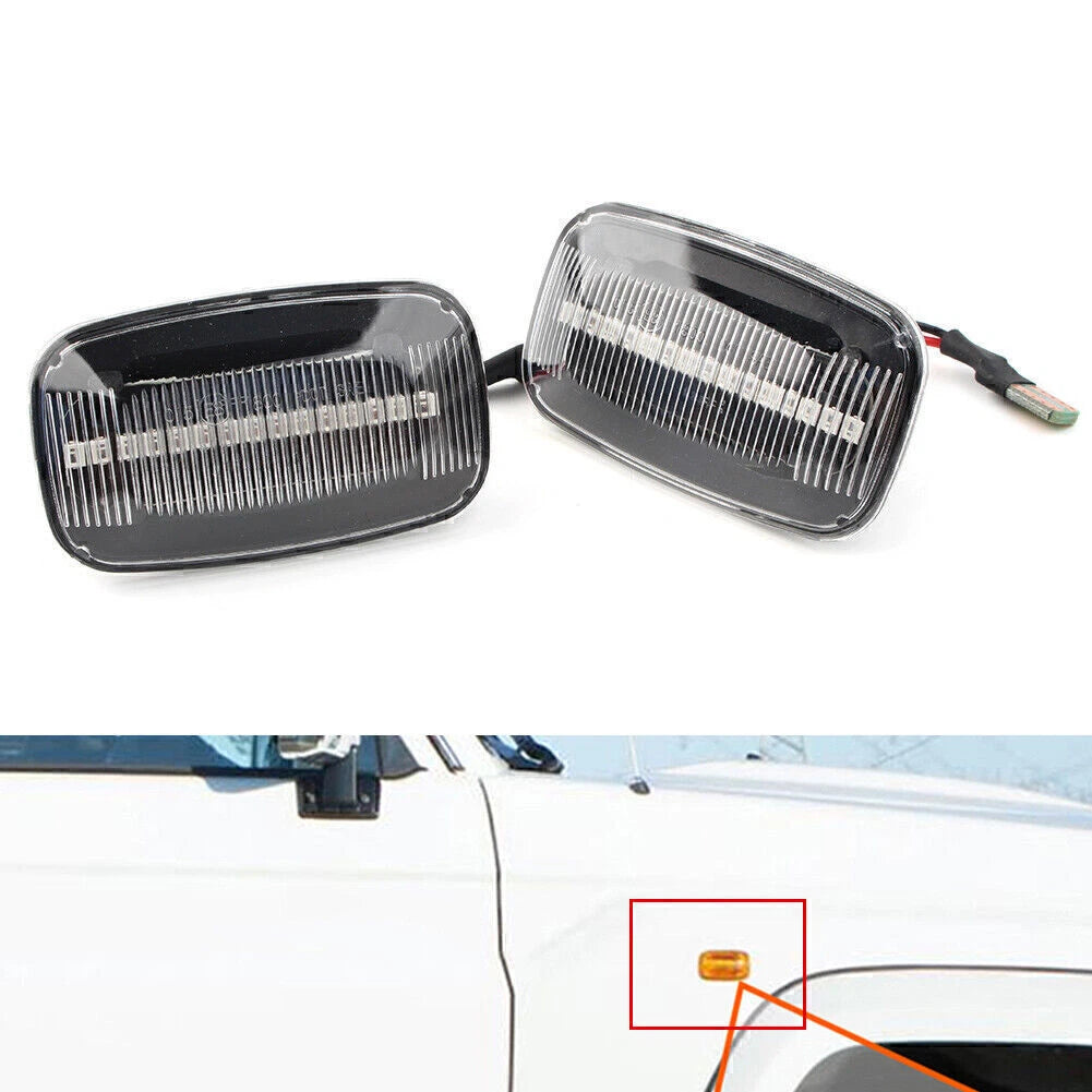 Dynamic LED Sequential Side Marker Light for Toyota Land Cruiser (2016–2023)