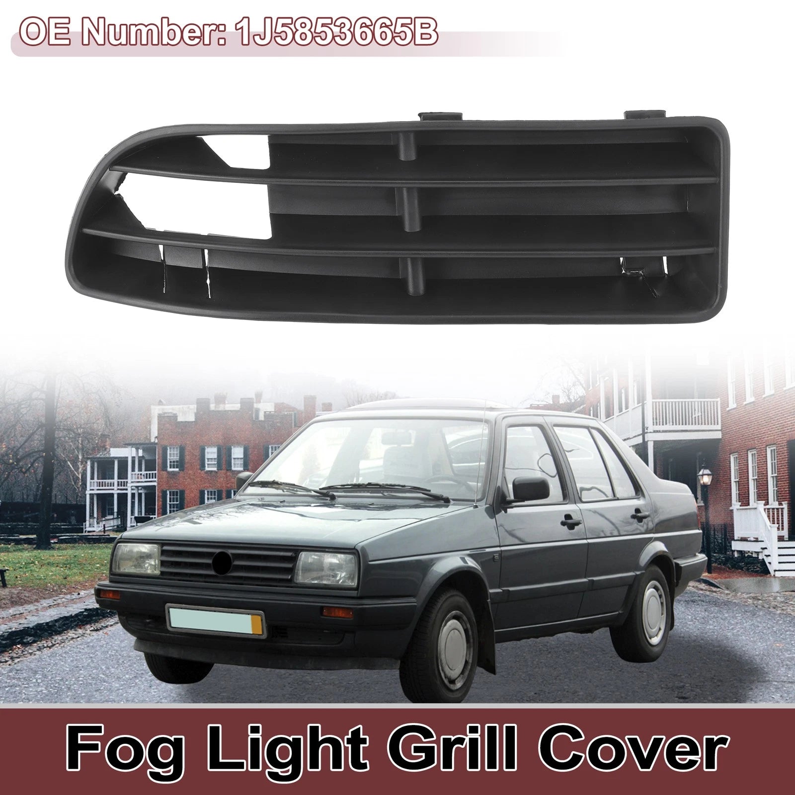 Front Left Fog Light Grill Replacement for Volkswagen Jetta (1999–2005)