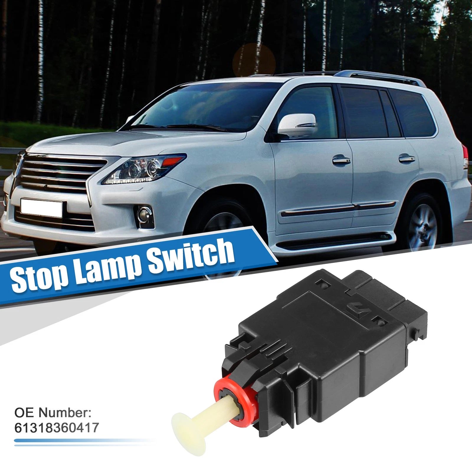 Stop Lamp Switch Replacement for BMW 525i (1989–1995)