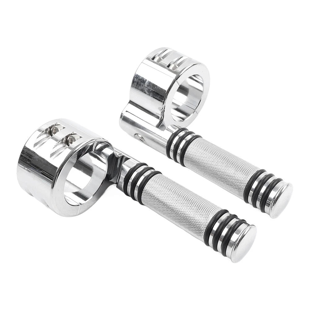1-1/2" 38MM Engine Crash Bar Footpeg Clamp for Harley Motorcycle