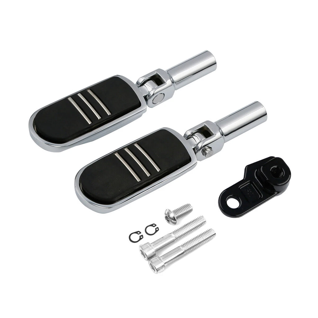 Rear Footpeg Set for Harley Softail FLS (2012–2017) & Cross Bones FLSTSB (2008–2011)