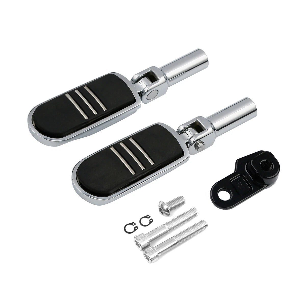 Rear Footpeg Set for Harley Softail FLS (2012–2017) & Cross Bones FLSTSB (2008–2011)