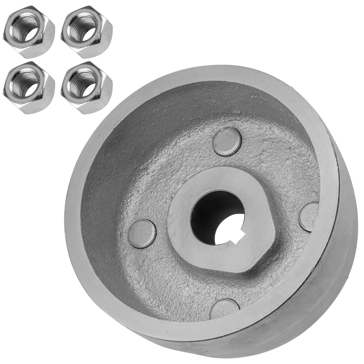 Wheel Hub and Lug Nuts Replacement for Toro Z Master Z400 0.2T (1999–2006)