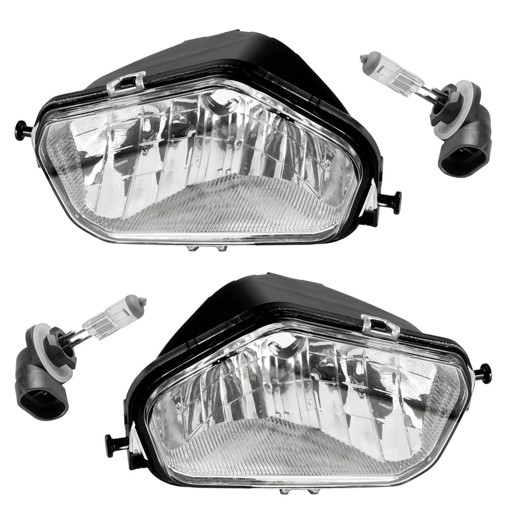 Headlight Assembly Front Left Right with Bulb for Polaris Sportsman 850 XP (2009–2013)