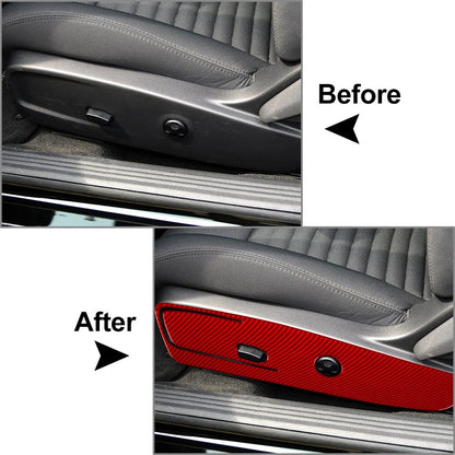 Seat Adjustment Panel Cover Trim for Dodge Challenger (2011–2024)