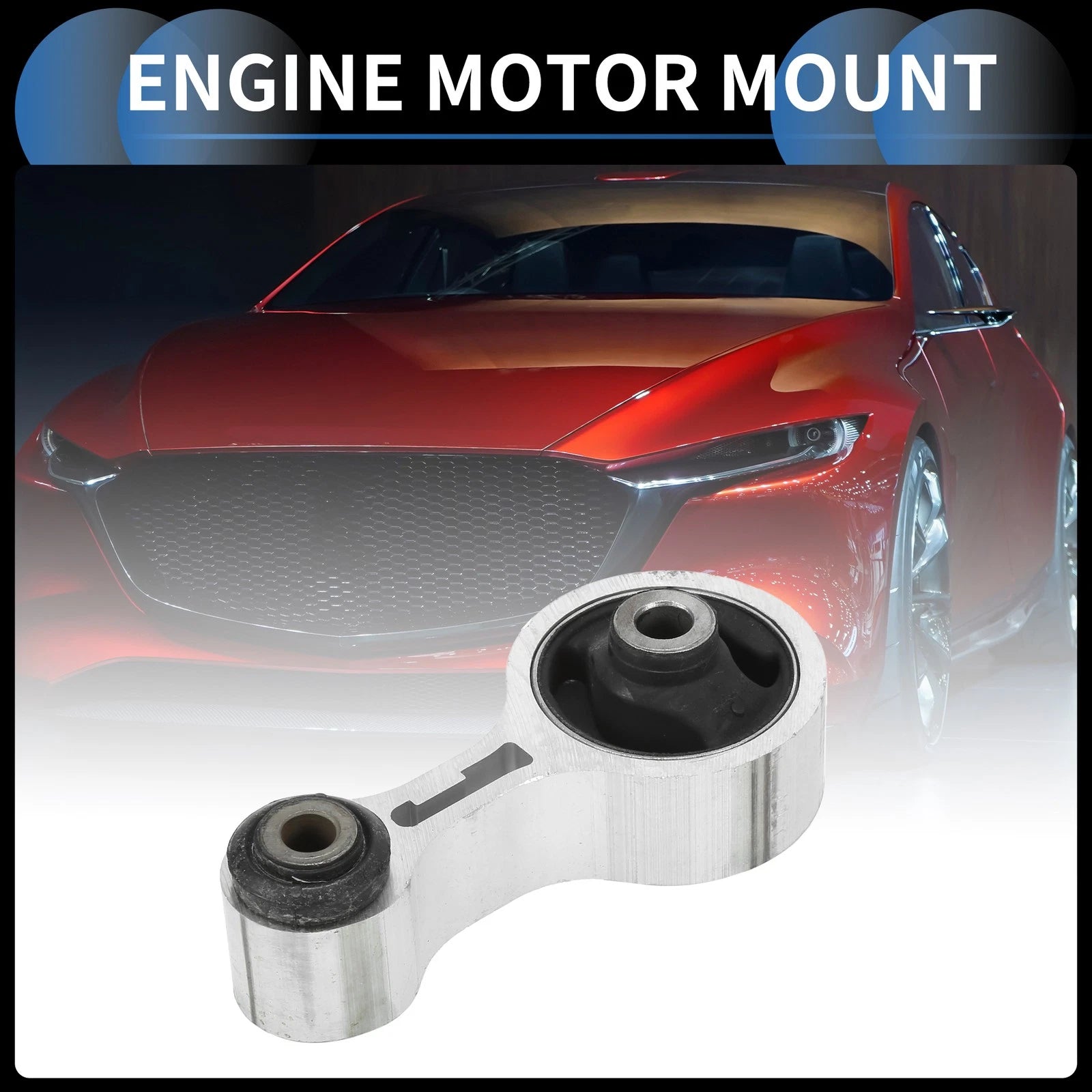 Engine Motor Mount Replacement for Mazda 6 2.3L (2003–2008)